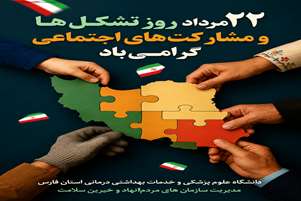 پیام دانشگاه به مناسبت روز ملی تشکل‌ها و مشارکت‌های اجتماعی